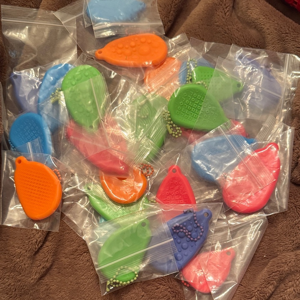 Colorful Sensory keychains